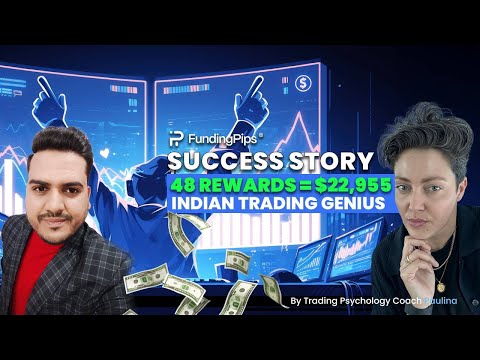FundingPips' Impact: How A Genius Indian Trader Secured 48 MASSIVE Payouts $22,955 Total!